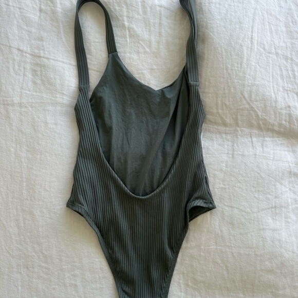 Vitamin A One Piece Swimsuit - Sage/Green - Picture 2 of 3